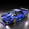 Macchina sportiva con blocchi da costruzione 1:14 Macchina telecomandata giocattolo, giocattolo da costruzione regalo di compleanno, modello auto sportiva, regalo fai-da-te per bambini