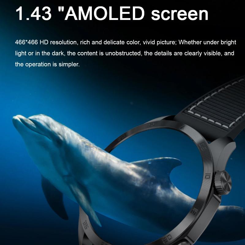 2025 New Micro Physical Examination Blood Lipids Uric Acid Blood Pressure Smart Watch ECG+PPG Clock Bluetooth Call Smartwatch Men
