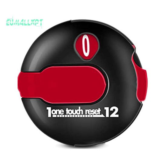 

Счетчик очков в гольфе со сбросом в одно касание — компактный размер, портативный, кликер для счетчика очков в гольфе, счетчик игр красный черный