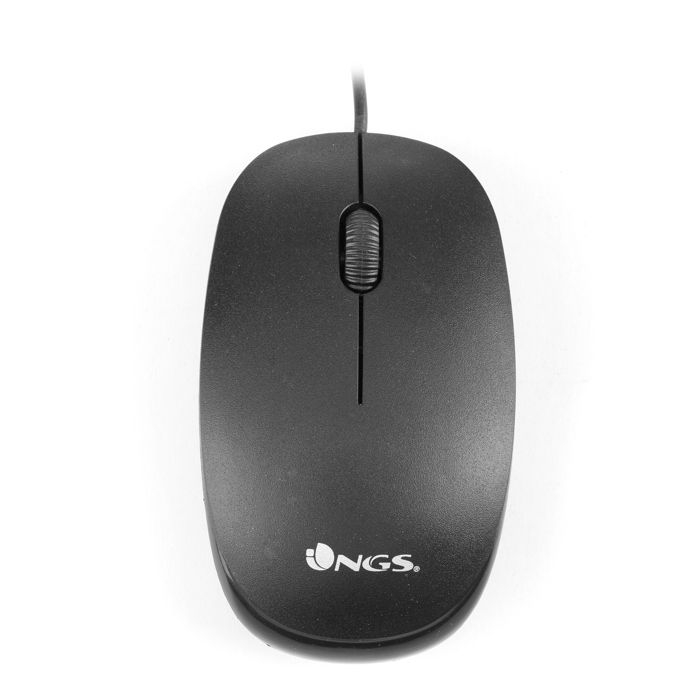 Mouse - NGS - Flame - Wired - 1000 DPI - Ambidextrous