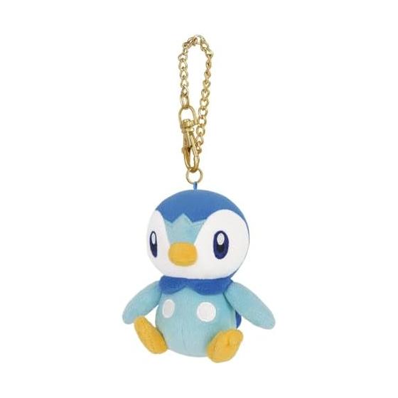 Sanei Boeki Pokemon ALL STAR COLLECTION Piplup Mascot W10 x D7 x H10.5cm Plush Toy PM54