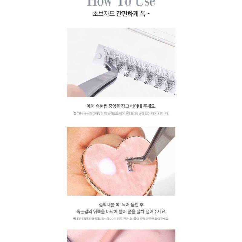 CORINGCO - Toktokhara Air Eyelash - 3 Types