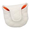 PU Golf Club Head Cover White Golf Head Cover Golf Putter Headcover for Golfer Lovers