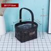 Handheld Wedding Candy Storage Basket with Handle Flower Basket  For Home Wedding Decor