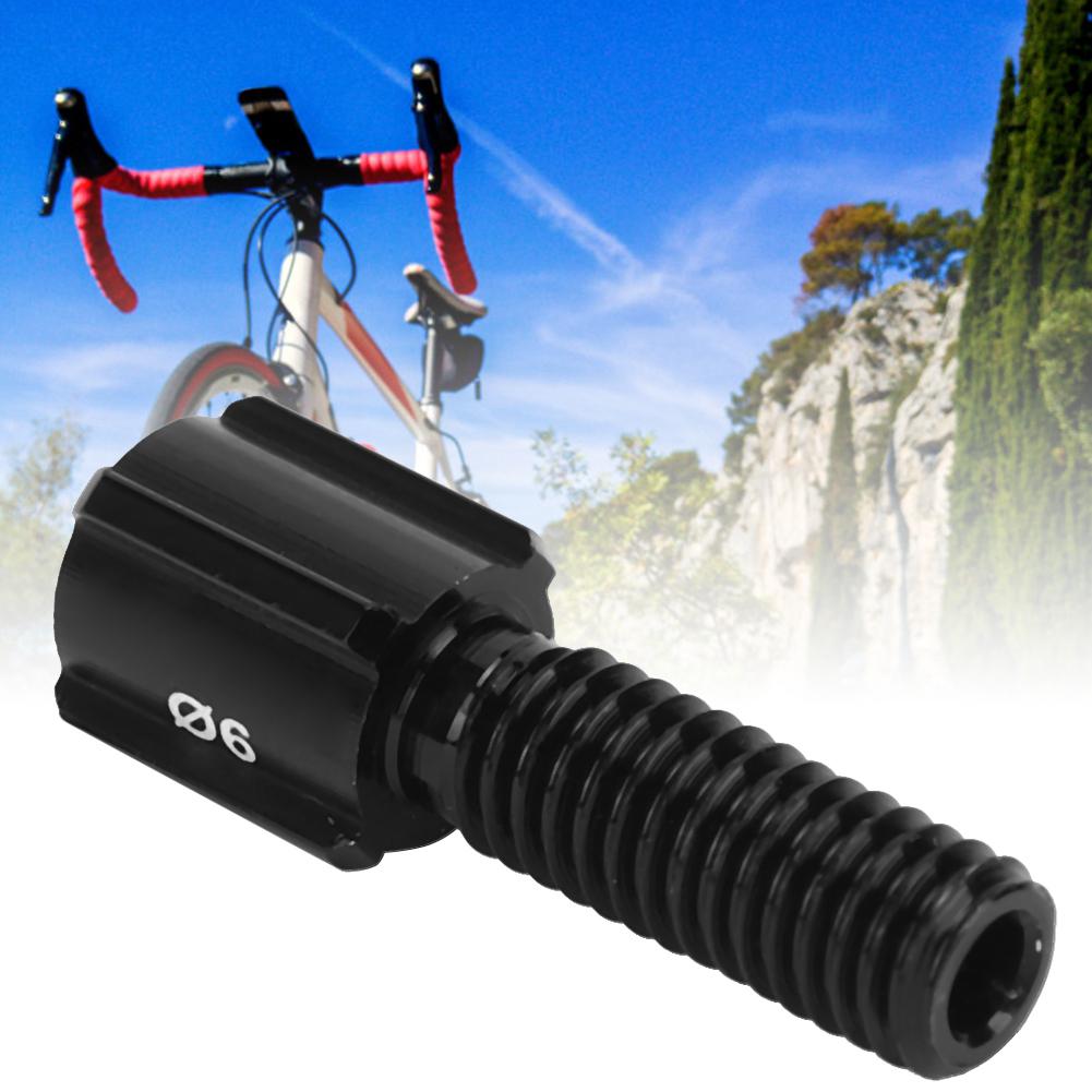 10PCS RC122 Black Road Bike Rear Derailleur Brake Cable Line Thumb Shifter Adjuster ScrewM6