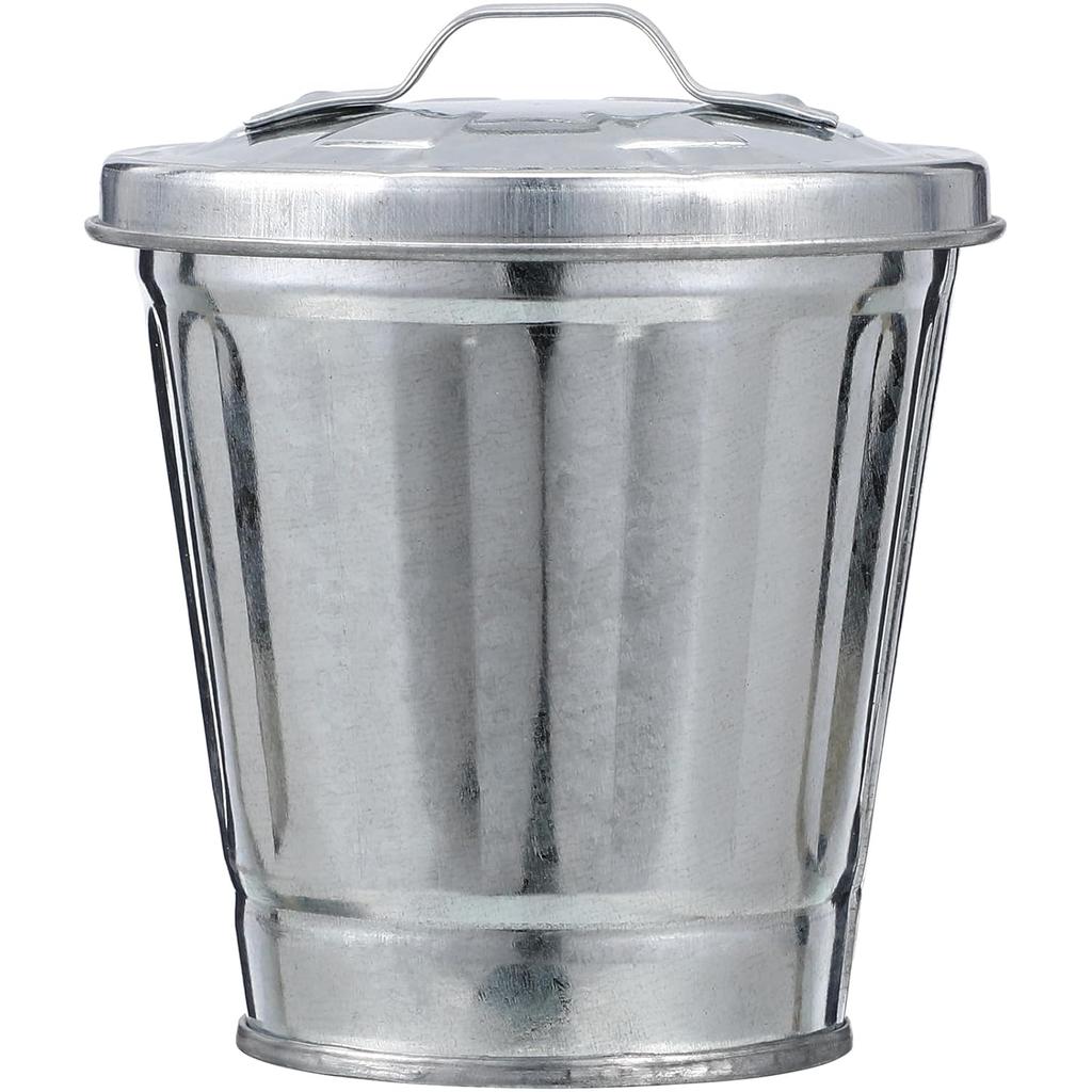 1pc Mini Trash Can Office Desktop Garbage Bin Small Trash Can Dog Poop Trash Can for Outdoors Bathroom Rubbish Can Bedroom Garbage Can Car Trash Can