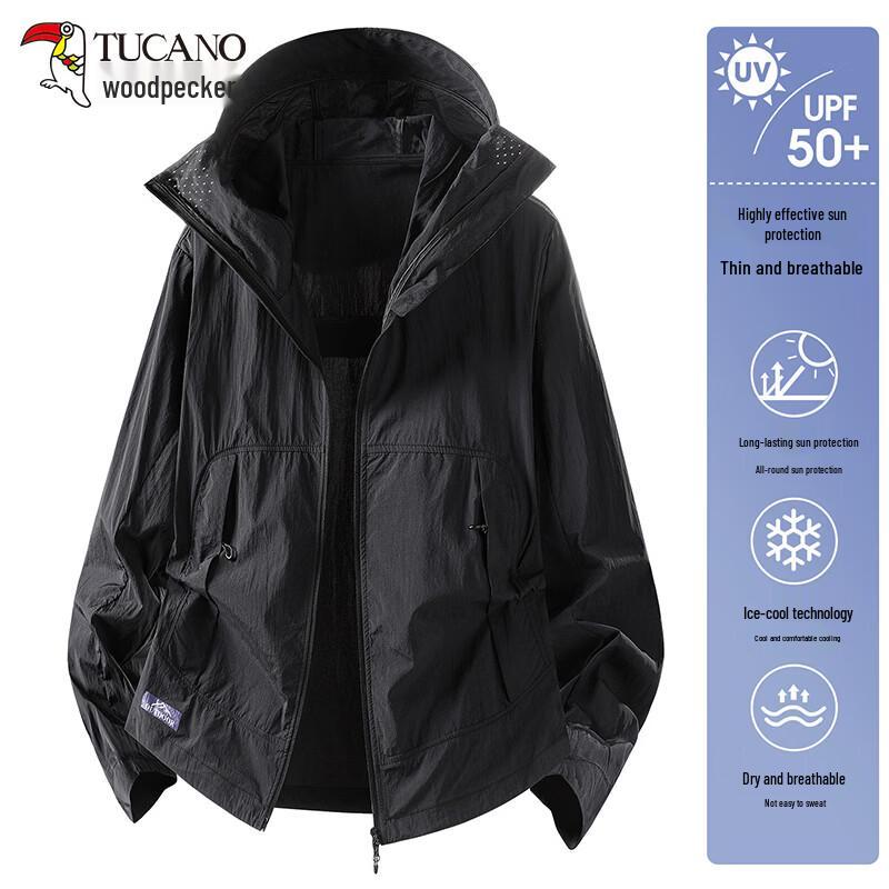 TUCANO Women s Ice Silk Hooded Sun Protection Jacket 4XL
