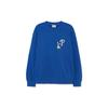 MLB New York Yankees Cartoon Rabbit Print Loose Crewneck Long Sleeve Sweatshirt Unisex sweatshirt Blue 3AMTQ0131-10CBS