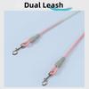 Adjustable Dual Dog Leash Set 360° Swivel Dog Running Leash Pet Training Lead  Pet Accessories