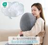 Genki Life Round Floor Cushion, Soft and Slightly Firm, 55cm Diameter, Large Size, Thick, Slightly Firm, for Sofas, Fluffy Microfiber, Washable Cover,