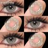 Eyeshare Colored Contact Lenses Eyes New York Pro Series 1 Pair Decoration Comestics Makeup