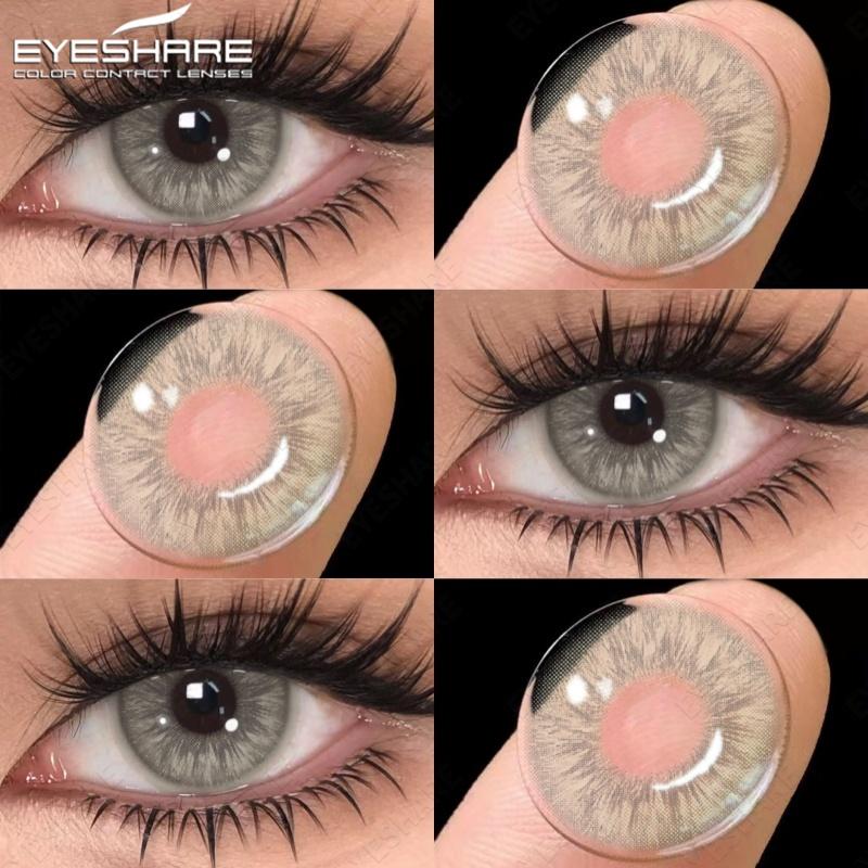 Eyeshare Colored Contact Lenses Eyes New York Pro Series 1 Pair Decoration Comestics Makeup
