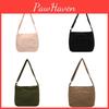 Minimalist Casual Crossbody Bag With Plush Padding For Everyday Wear