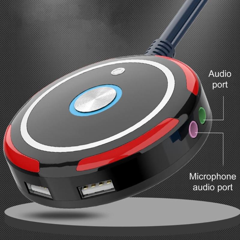 Desktop PC Power Switches Featuring Two USB Port and Audios Connection for Cyber Cafes and Offices
