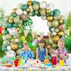 Forest Green Garland Arch Kit Macaron Green Balloon Party Decor Wedding  Jungle Safari Theme Party Baby Shower Balloon