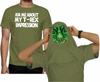 Unisex Shirt Cotton Oversize Large Size Ask Me About My T-Rex Impression Dinosaur Halloween Fancy Dad Christmas