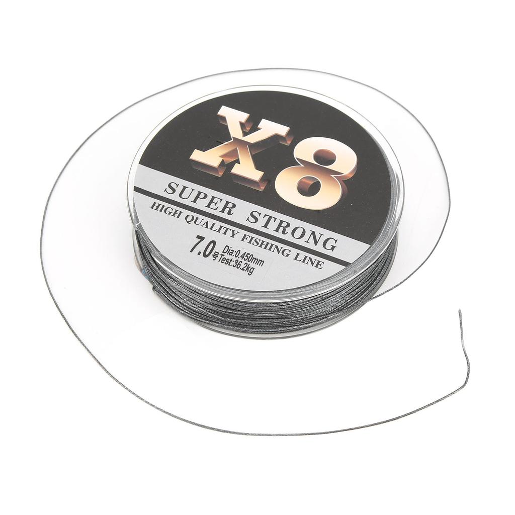 100m Fishing Line Abrasion Resistant Braided Fishing Wire Strong Pulling Force Line for Pond