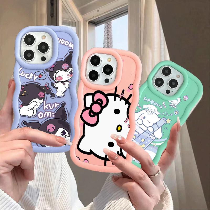 Sanrio Kuromi Hello Kitty Melody Case For Xiaomi Redmi 15 15C Note 15 14 Pro 14C 13C 12 13 A5 Pro Plus 11S 5G Cinnamoroll Cover