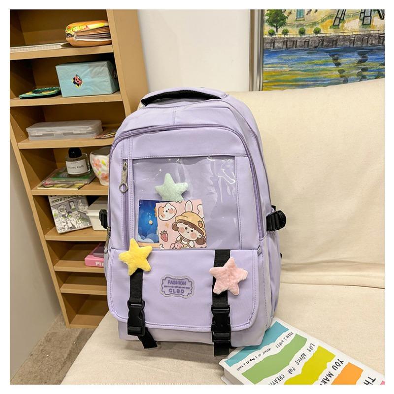 

Высококачественный, свежий и милый рюкзак конфетных цветов, простой, легкий и вместительный рюкзак для учеников средней школы