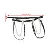 Punk Leather Waist Chain Belt Layered Ring Belly Chains Dance Body Accessories for Women and Girls