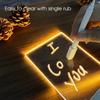 3D Glow Effect Message Board Night Light USB Powered Acrylic Writing Board  Bedroom Decor
