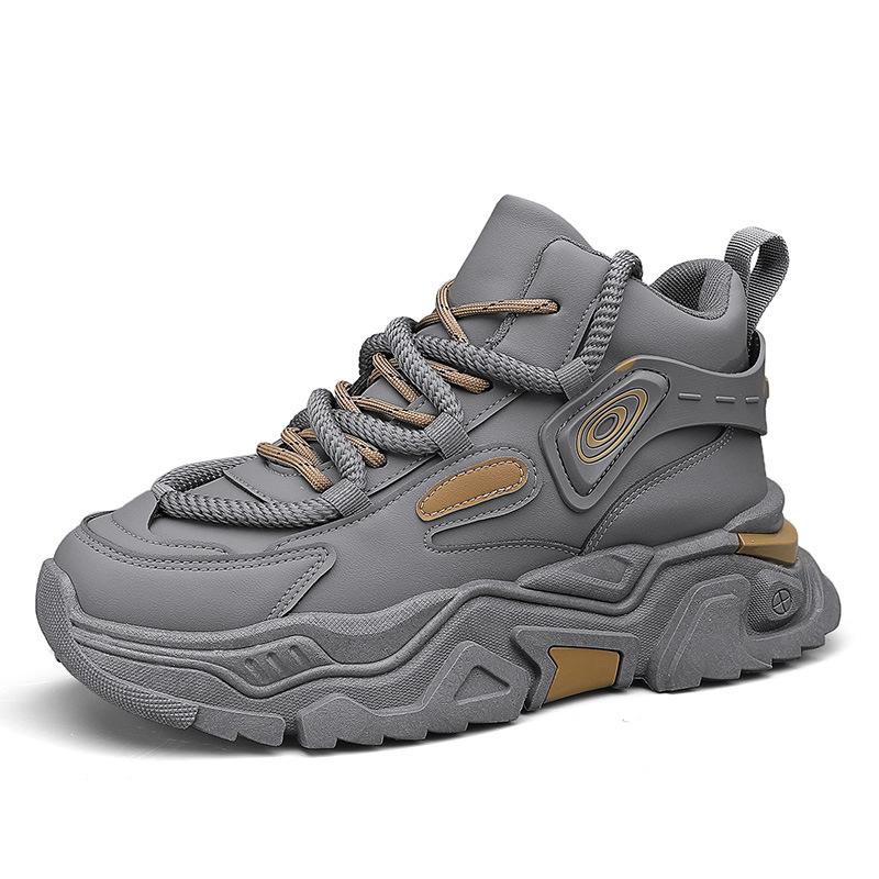 Men's shoes autumn and winter new casual men's sports shoes dad shoes men's ins sports Martin casual shoes