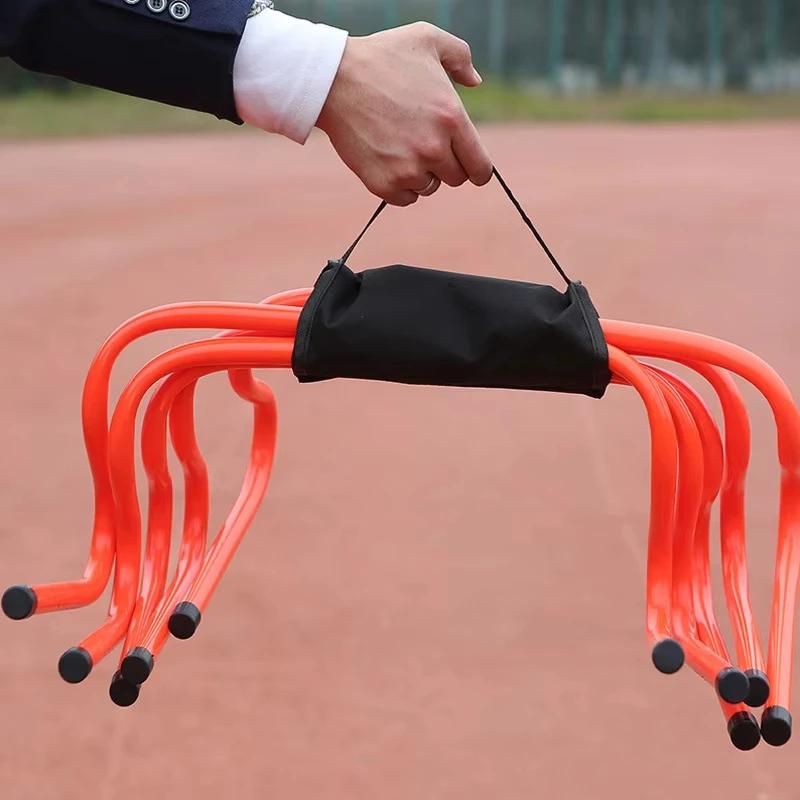1Pc Obstacle Course Soccer Storage Pace Training Hurdle Hand Carrying Training Equipment Organization Load Carrying Accessories