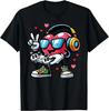 Valentinstag Gamer Herz Gaming Unisex T-Shirt