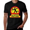 Caution Angry Gamer Gaming T Shirt Tshirt Summer Holiday Casual Tee Tshirt