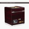 JQUEEN Watch Automatic Watch Winder with Mabuchi Made of Wood Winder, 2-Watch Winder, Motor, Quiet,
