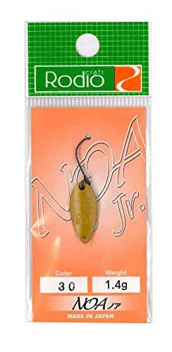 Rodiocraft NOA Jr 1.4g #30 Japanese Mustard (Matte) Spoon Lure 1.4g