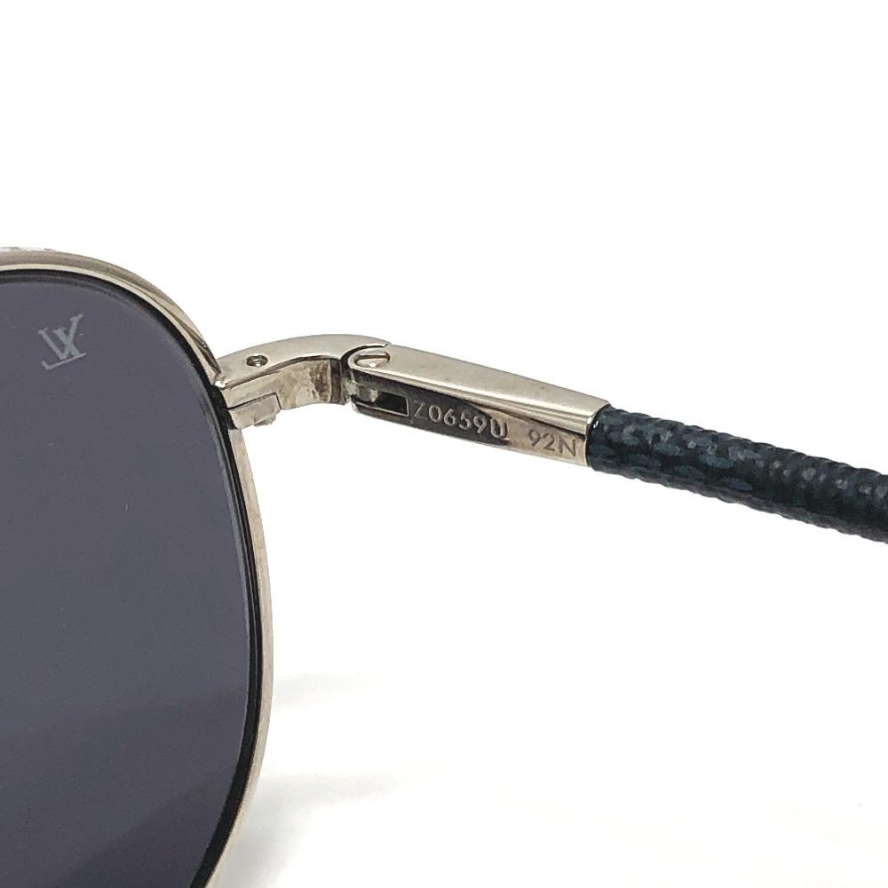Louis Vuitton Z0659U Teardrop Pilot Full-rim Colored Lense Sunglasses