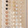 Temu SHEIN popular hot-selling pearl love stud earrings set 111-piece set (excluding box)