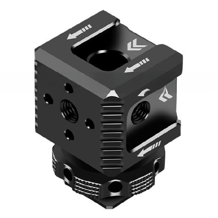 

Expandables Triple Cold Shoe Camera Rigs for Flashes, Microphones And Video Monitors Accessories 1