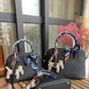 Genuine Leather Shell Tote Bag - Versatile Handbag Daily Use
