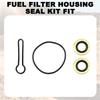 904-535 Fuel Filter Housing Seal Kit Fit for Ford 6.0L Powerstroke | for Excursion F-250 F-350 F-450 F-550 Super Duty 2003-2007 V8 Replace