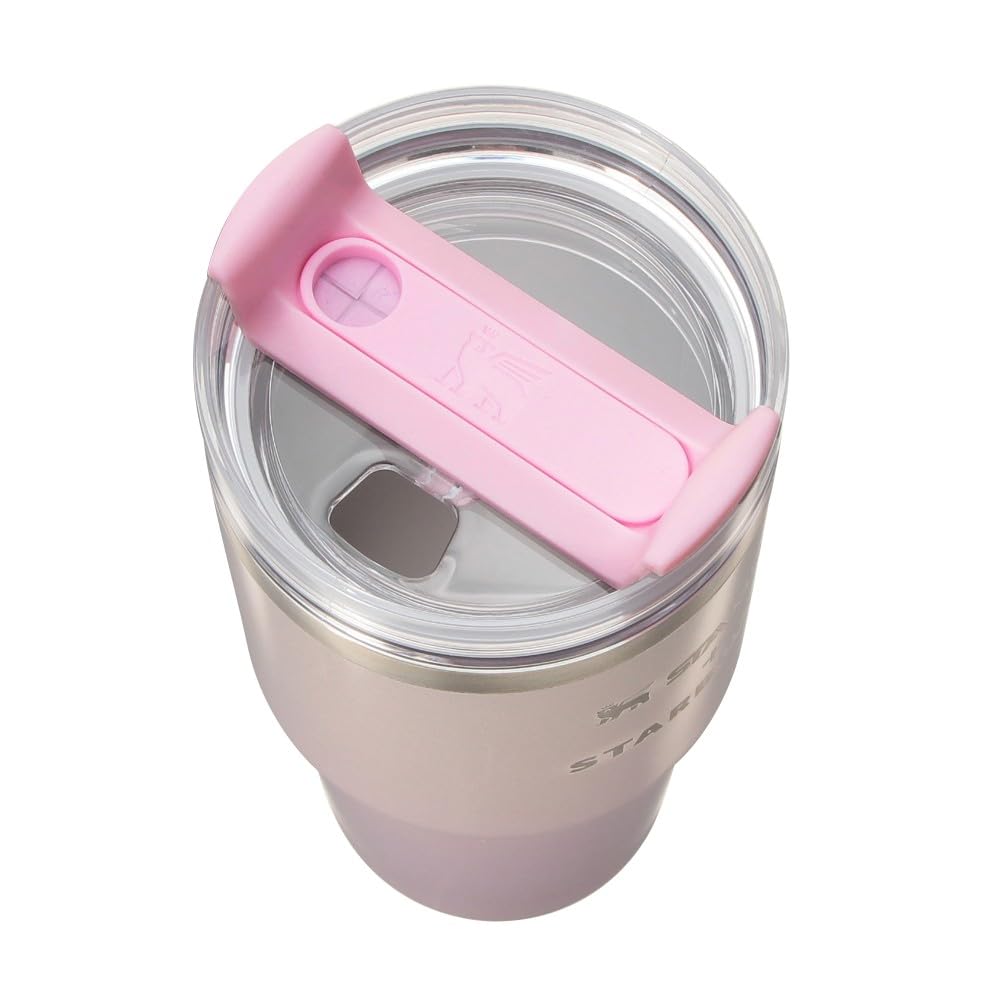 STARBUCKS SAKURA 2026 3-Way Stainless Steel Tumbler STANLEY Shiny Pink Gradient 414ml Sakura Stanley 3-Way Pink Gradient