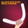 56cm Extra-long Double-headed Threaded Dildo Oversized Thick Anal Whip Sex Adult Products