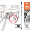 Artline Love Art Sketch Pencils 4B Set Of 10 (Pack Of 2) | Ideal For Create Deep, Velvety Black Lines And Intense, Smoot
