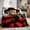 1pc A Nightmare On Elm Street Flannel Throw Blanket - HD Printed Lightweight Soft Warm All-Season Blanket for Sofa, Bed, Travel, Camping 070