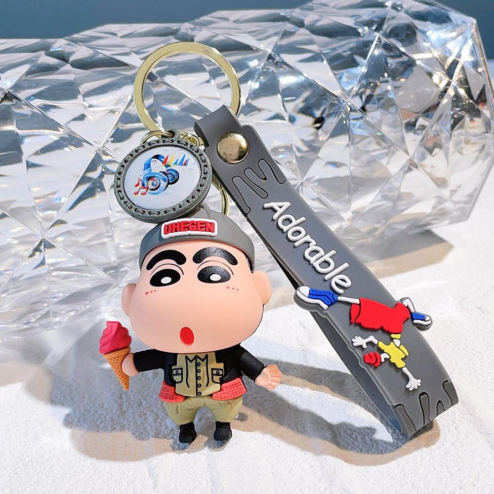 Shin Crayon Chan Toy Dolls Key Chain Bag Decoration Pendant Ornament Desktop