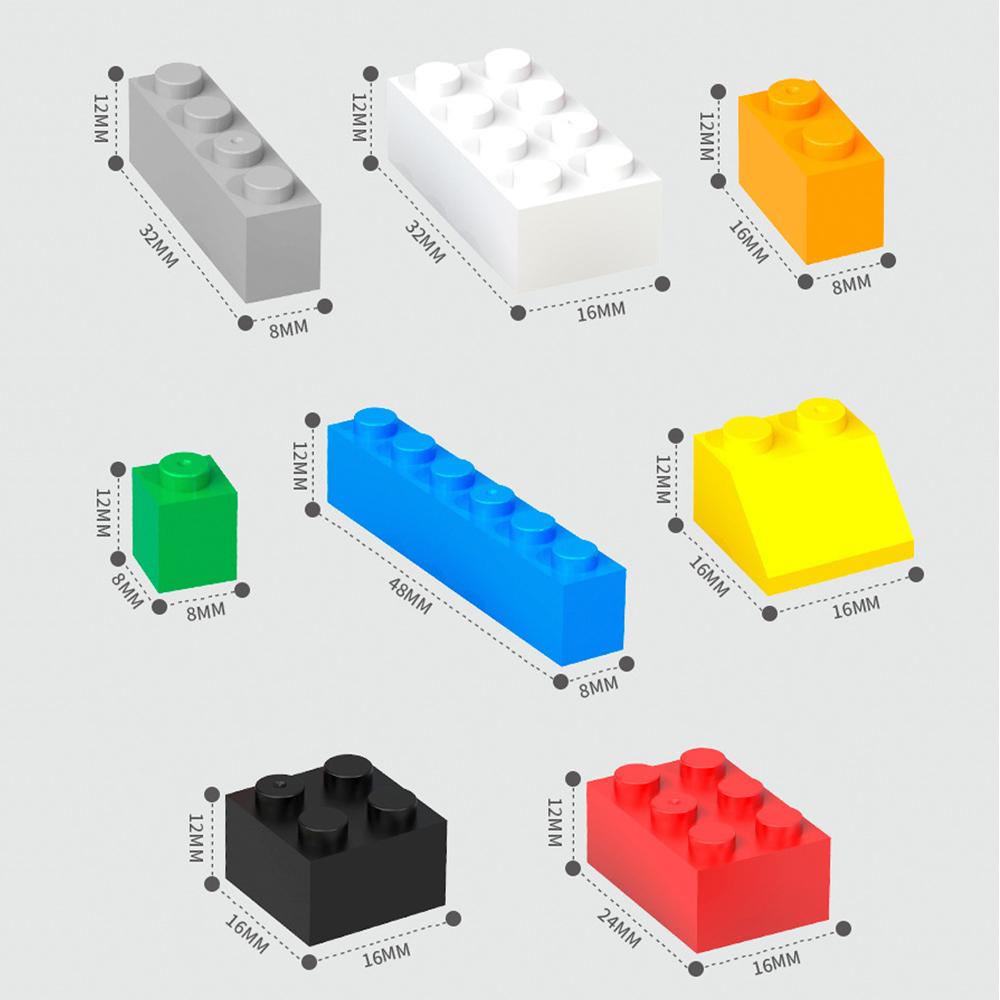 120/240PCS blocuri de construcție lot pachet oraș clasic cărămizi sortate după culoare cărămizi placă jucărie creativă compatibilă cu Legoeds