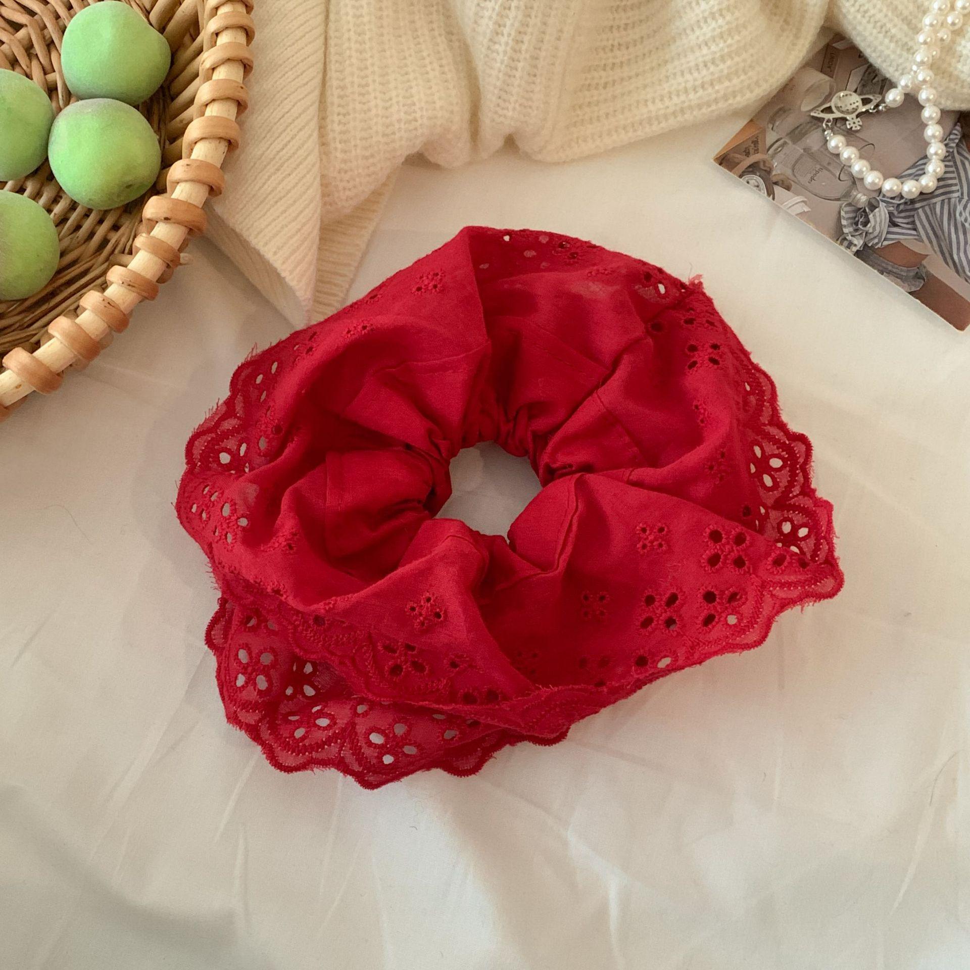 

Элегантная двухслойная французская кружевная повязка для волос для женщин