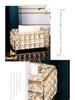 Nordic Style Crystal Tissue Box for Living Room Dining Table