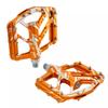 Wellgo B252 Flat Pedals Low Profile Design, Orange,WE3098
