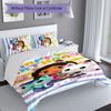 3pcs Gabby's Dollhouse1 pattern bedding set duvet cover set includes duvet cover &pillowcases, perfect all season bedroom decoration & gift