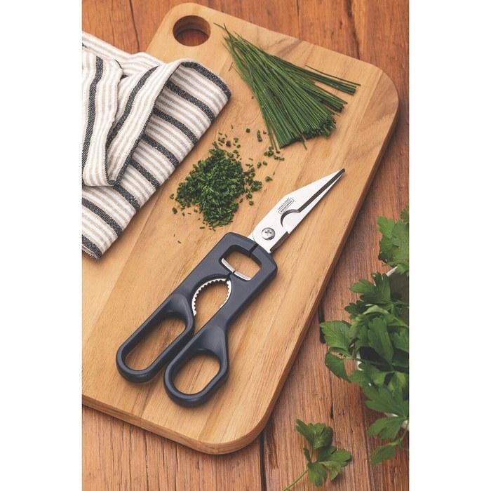 Tramontina Kitchen Shears 22cm Dishwasher Safe Super Corto 25920/169 Black