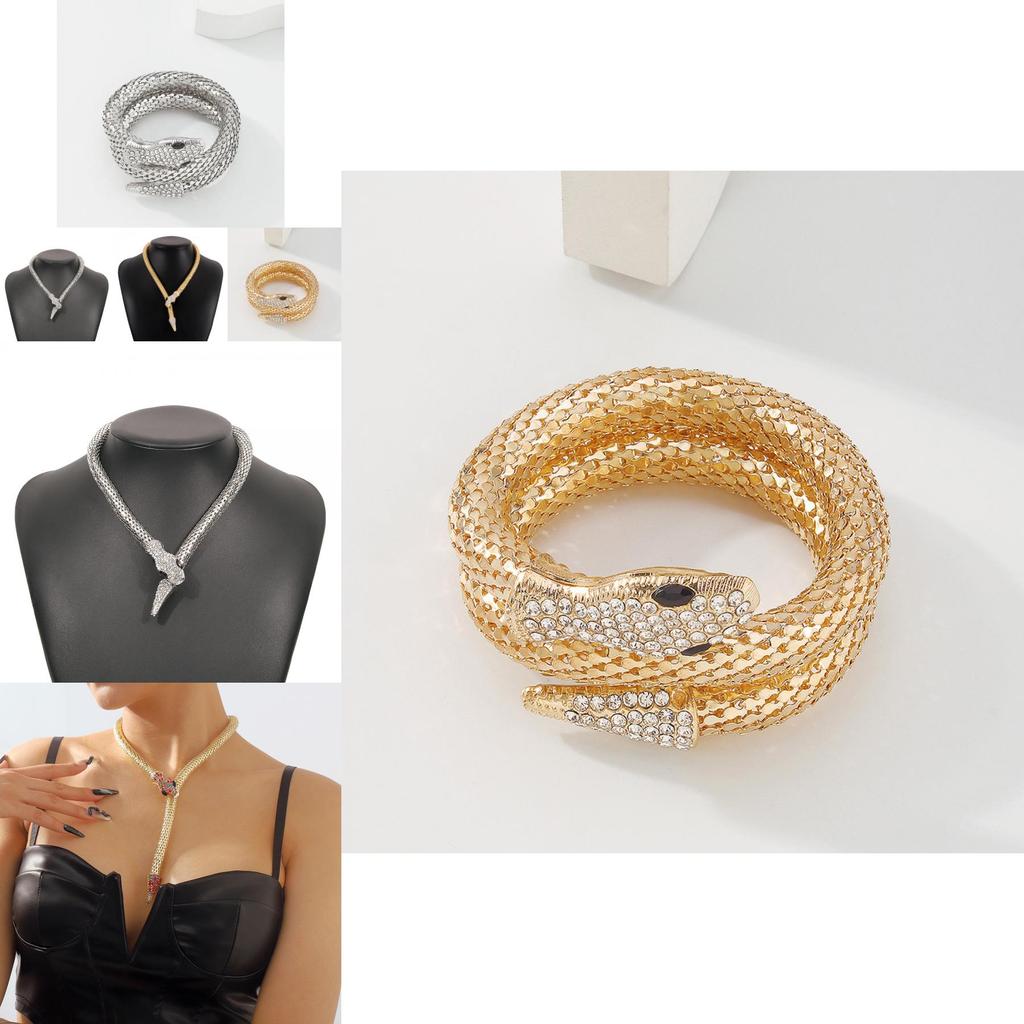 Unique Punk Personalized Necklace Cool Street Style Fashion Jewelry With Geometric Design