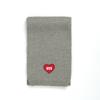 macni LOVE M KNIT MUFFLER GREY