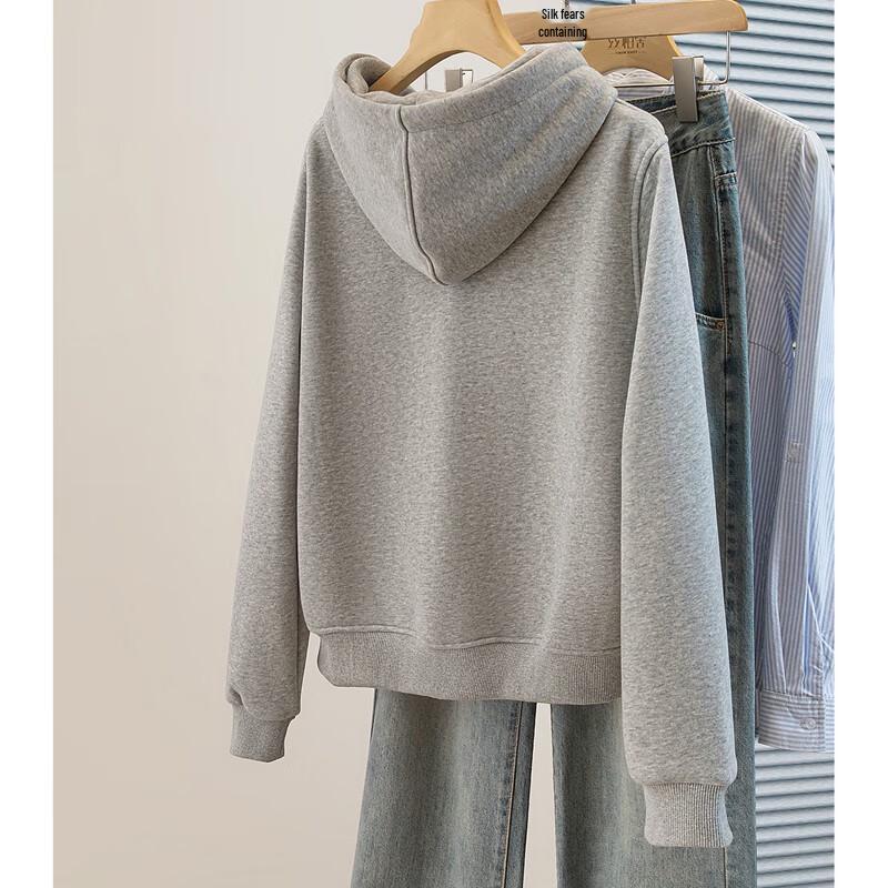 Women's Fashion Embroidered Hooded Sweatshirt